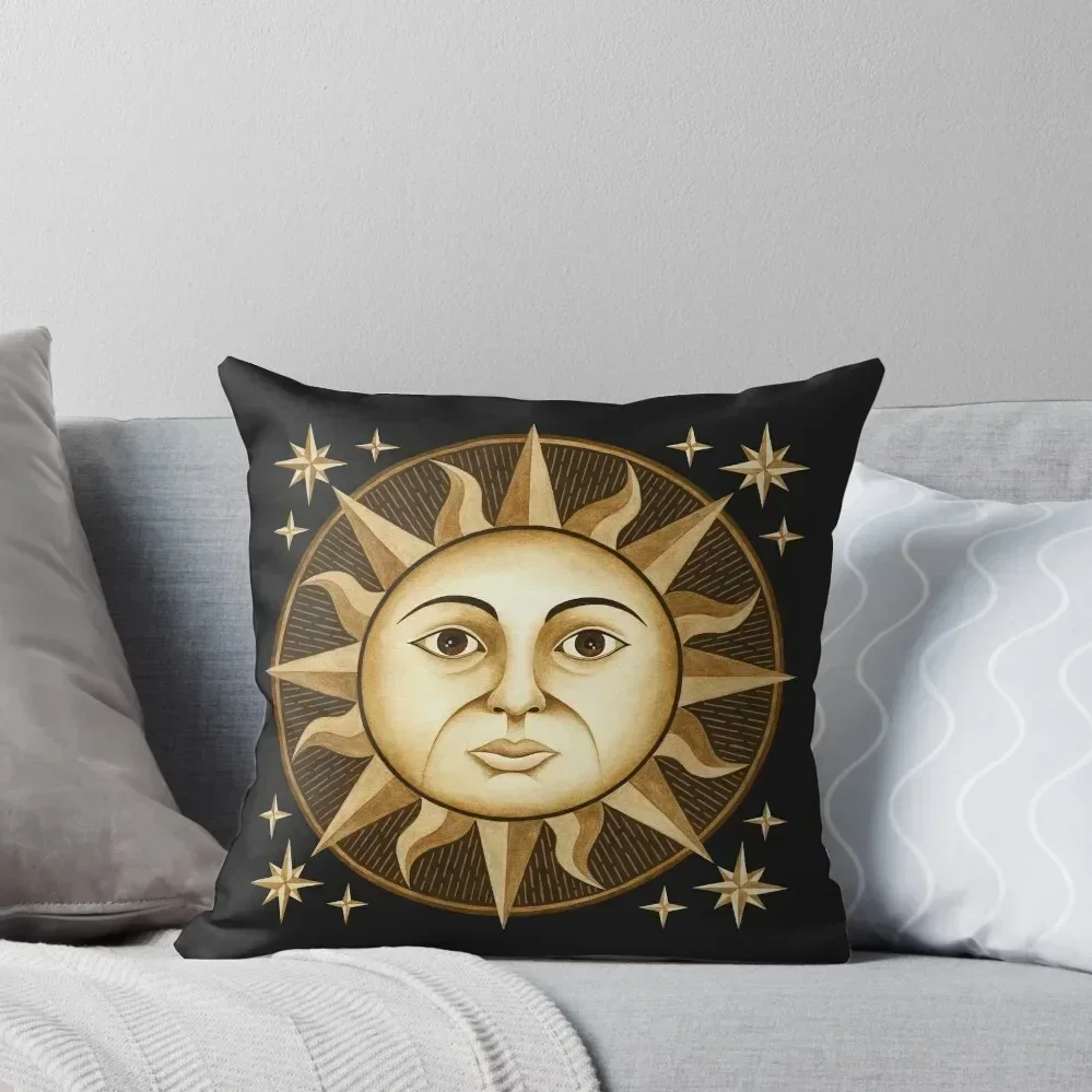 

Ancient Sun Throw Pillow christmas decorations 2025 ornamental pillows Bed pillowcases christmas cushions covers pillow