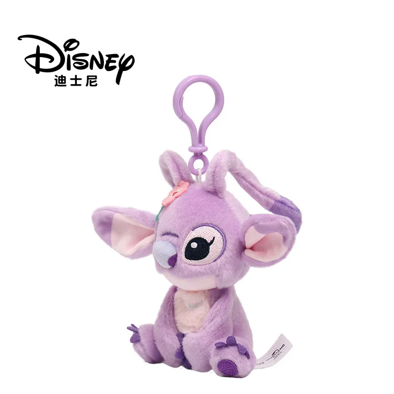 Pendentif beurre en peluche Mininstants Disney, véritable point, ange CAN o et ange, sac d'école, porte-clés, ornement, cadeau pour filles, 10cm