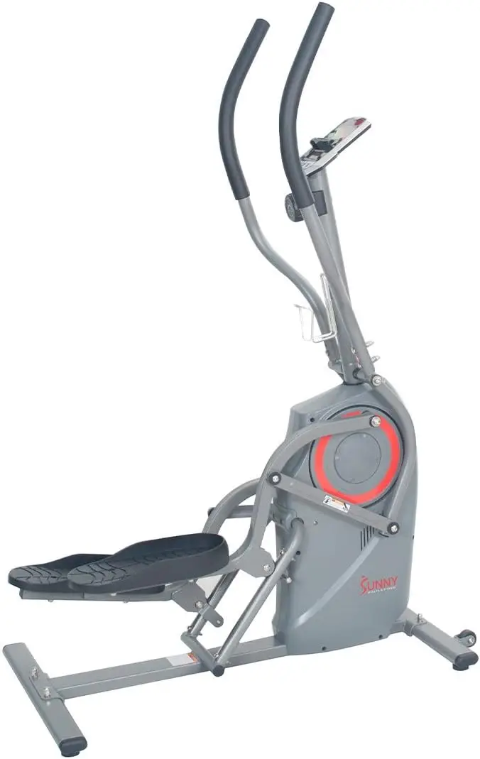 Máquina de ejercicio elíptico para escalador cardio de Fitness para el hogar con 8 niveles de resistencia magnética, perforado