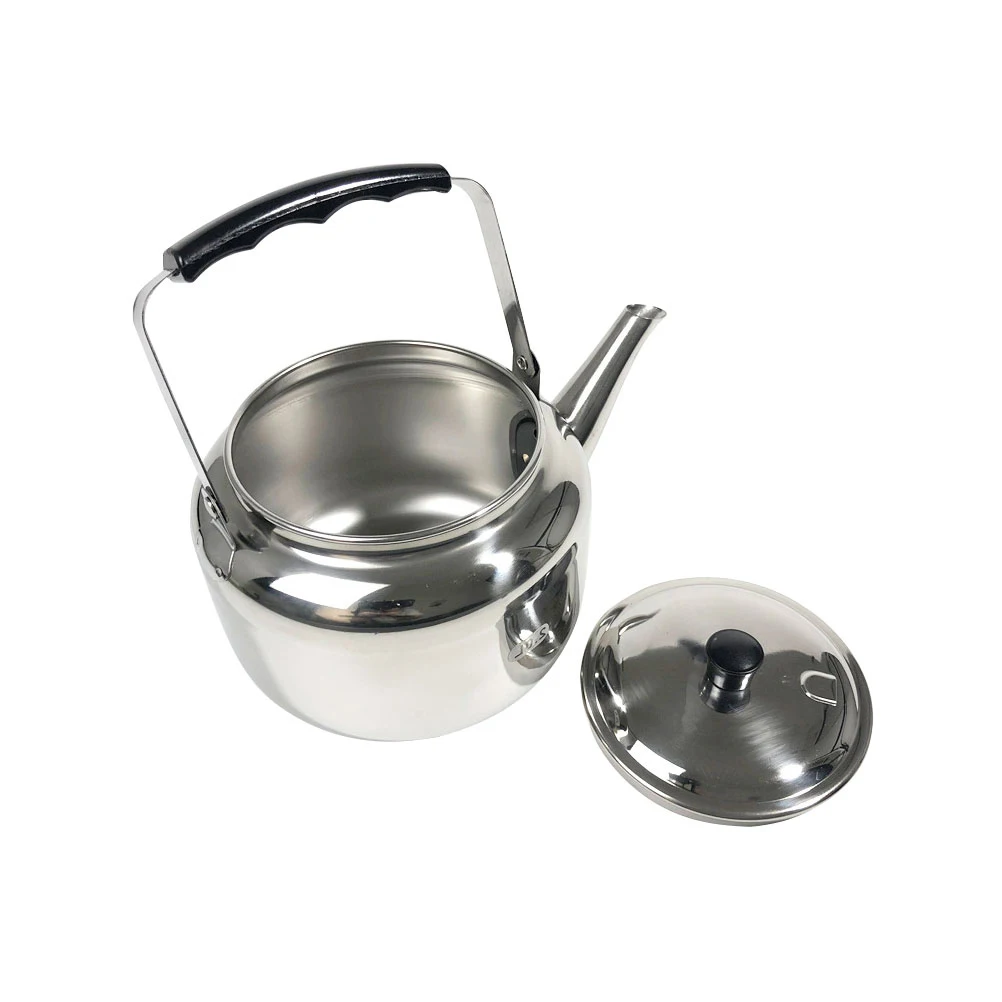 

1Pcs Stainless Steel Tea Kettle Practical Whistling Water Boiler Pot Kitchen Teapot for Home Use Water Kettle
