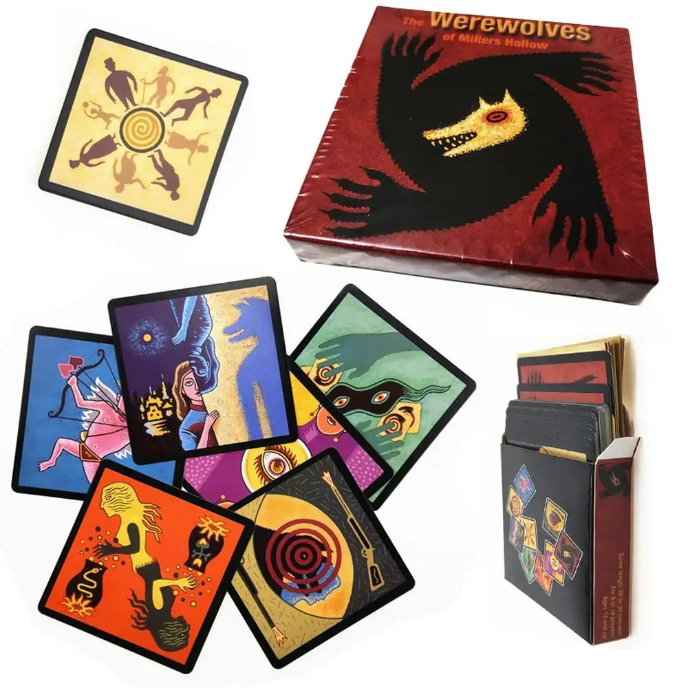 

Werewolf Killing Game Board Game Card Wolf Card Poker 3-10 People Party Entertainment