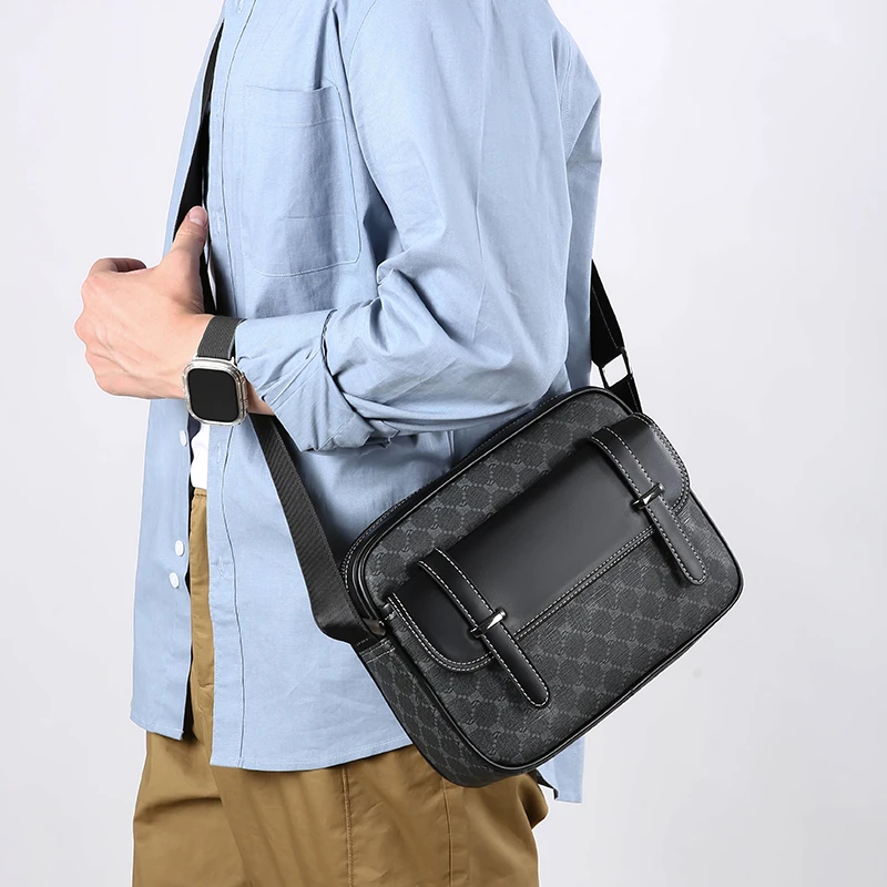 

Мужская новая модная винтажная сумка через плечо из искусственной кожи, сумка через плечо, сумка через плечо, сумка для мужчин, bolso hombre