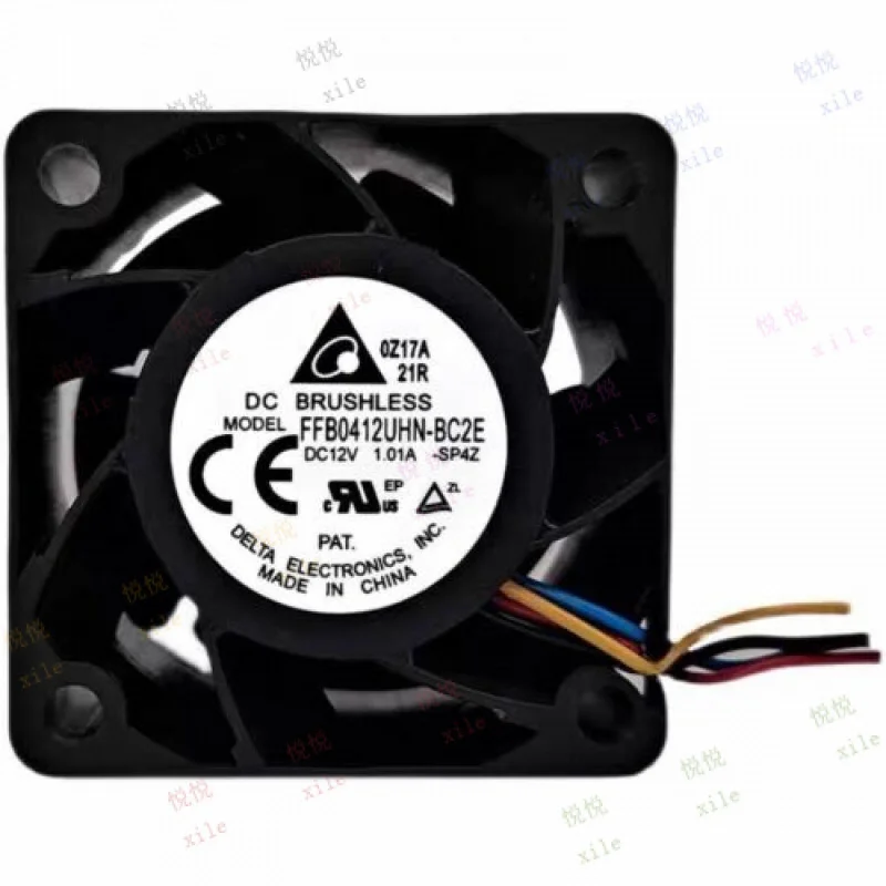 

L+ for Delta FFB0412UHN-BC2E 4028 12V 1.01A 4CM 2-Wire Server Power Supply Cooling Fan