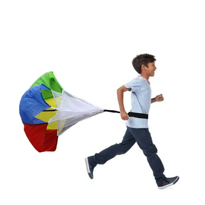 

Soccer speed gym equipment, resistance fitness parachute umbrella, drag drill, physical speed training