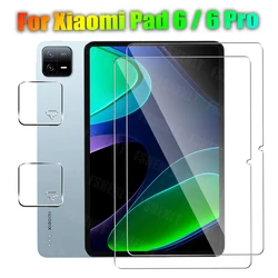 Protective Film for Xiaomi Pad 6 / 6 Pro (11 inch) 2023 Screen Protector with Camera Tempered Glass 9H hardness Anti-scratch