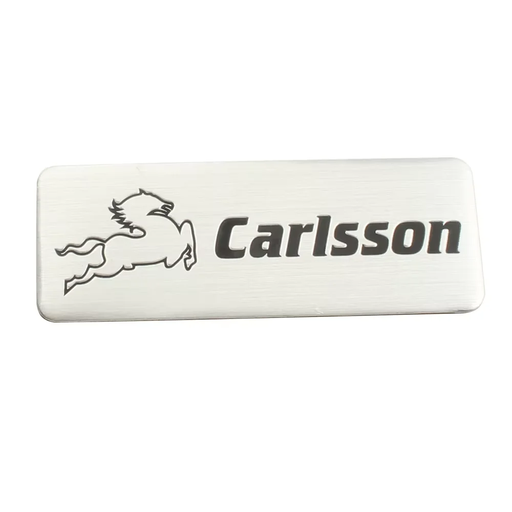 Aluminum Alloy Car Styling Badge Sticker For Mercedes Benz AMG Brabus Carlsson W108 W124 W126 W140 W168 W169 W176 W177 W203
