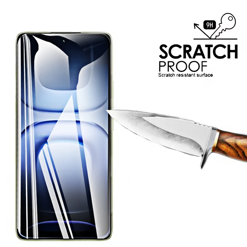 2/4PCS Anti-Scratch 2.5D Front Tempered Glass for Infinix Hot 70 Hot70 X6895B 6.78