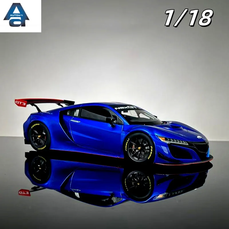 

В наличии: 1:18 HONDA NSX GT3 2018, литая под давлением модель модели автомобиля, праздничная подарочная игрушка для мальчиков, коллекционный декоративный предмет для взрослых.