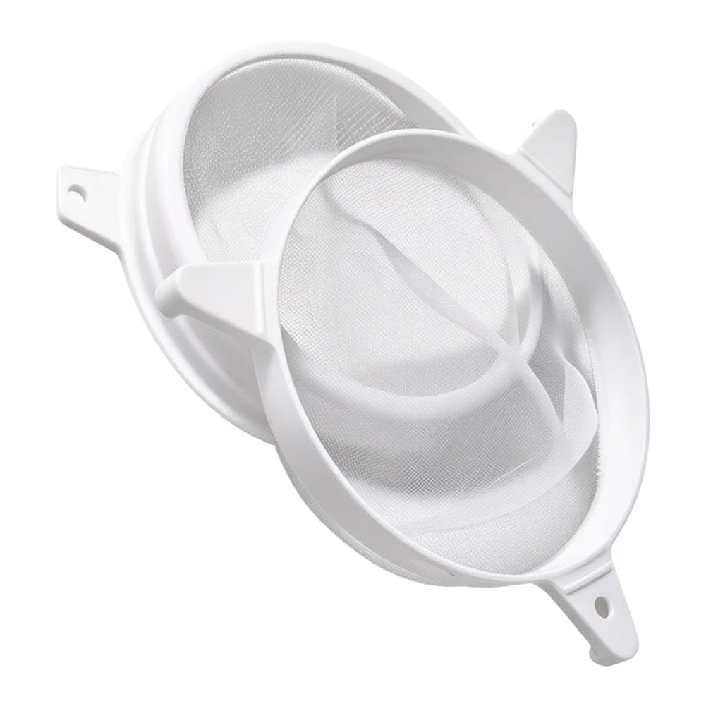 24 cm PP Double Layer Honey Strainer - Functional Design for Filtering Honey While Preserving Natural Enzymes and Flavor