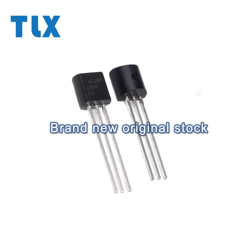 10 Uds LM35DZ/NOPB LM35DZ TO-92 sensor de temperatura de precisión nuevo original