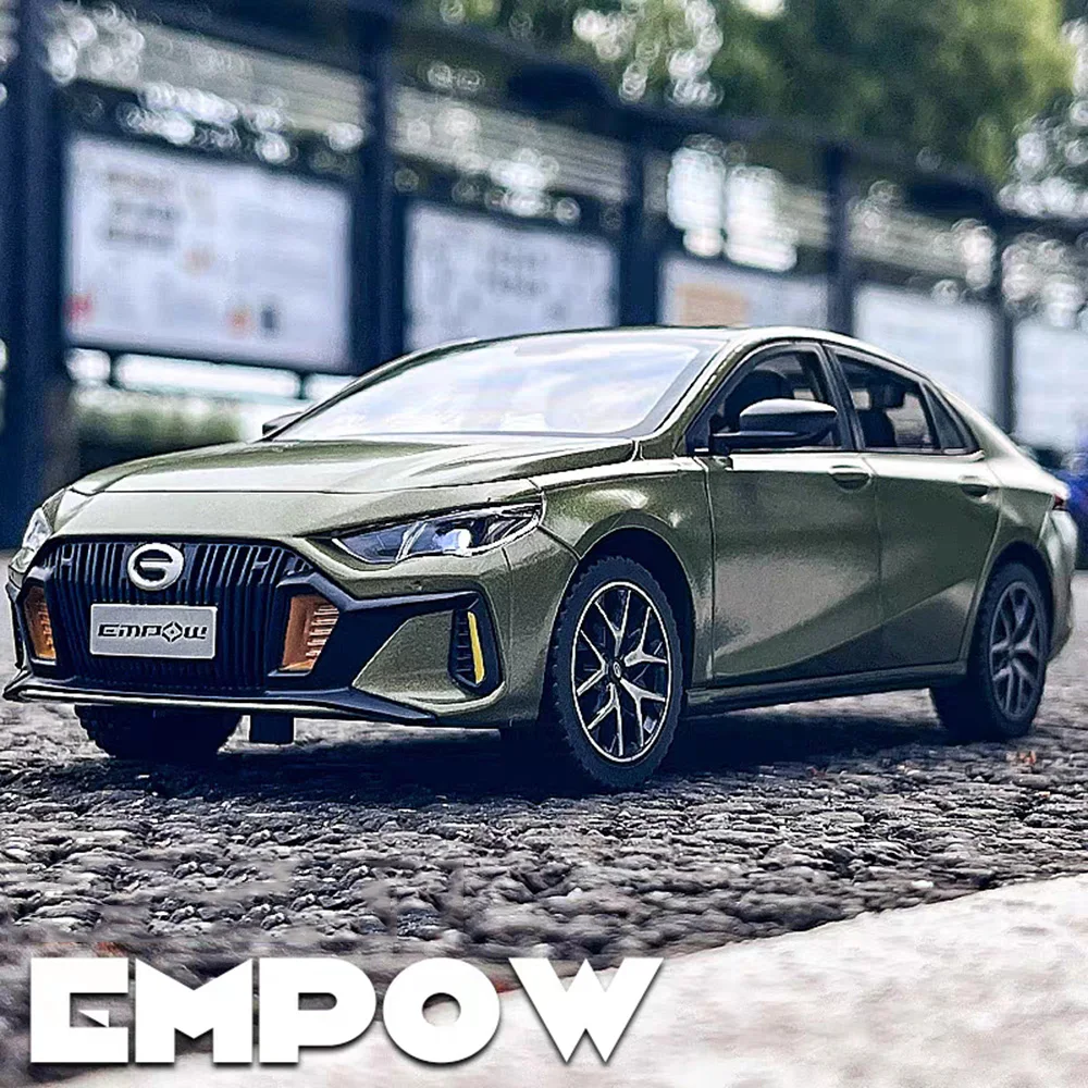 1:24 EMPOW Alloy Cars Models Toy with Light Music 6 Doors Opened Vehicle Wheel Pull Back Miniature Car for Boys Educational Toys