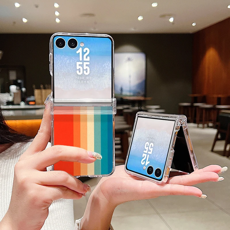 Colorful Striped Pattern Phone - огляд і ціна Phone Cases Z Fold 5