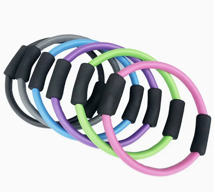 

35cm eco-friendly custom logo foam handle pilates ring circle pilates fitness ring