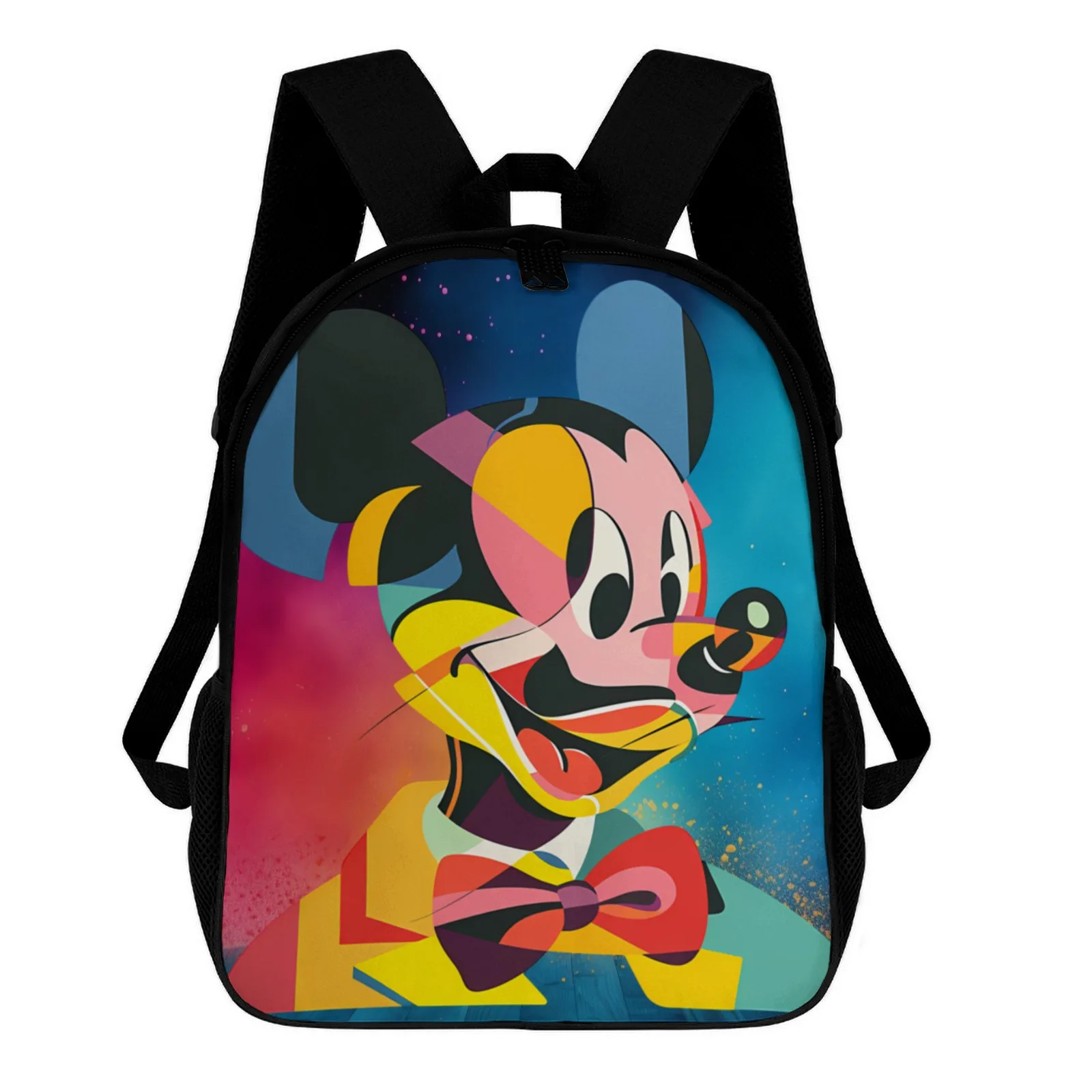 

Mickey Mouse Mochilas Escolares с принтом «Снова в школу», школьный рюкзак для девочек в стиле аниме, 12-дюймовый школьный рюкзак, сумка