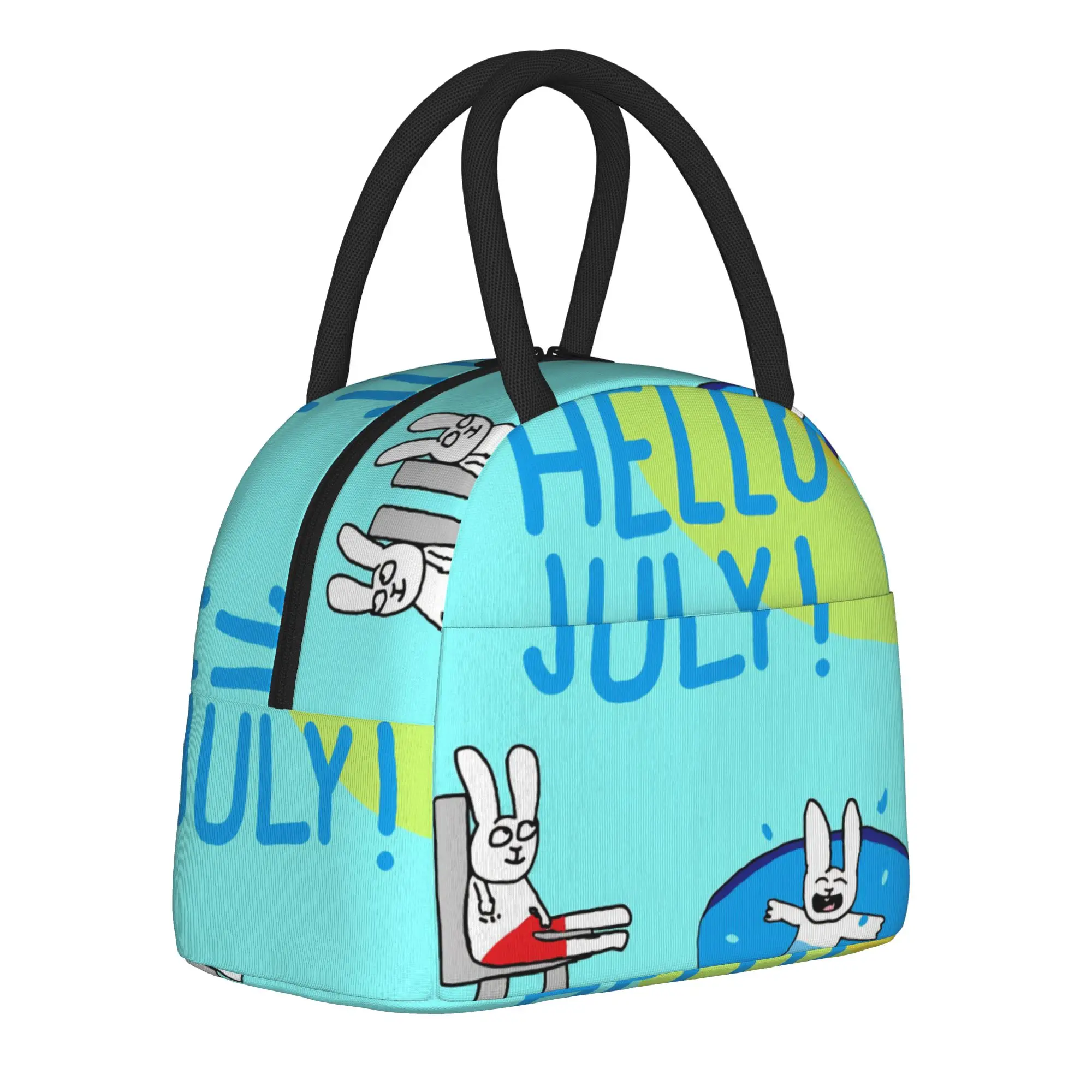 Simon Super Rabbit Product Insulated Lunch Bags For School Office  Food Storage Bag Leakproof Thermal Cooler Lunch Boxes