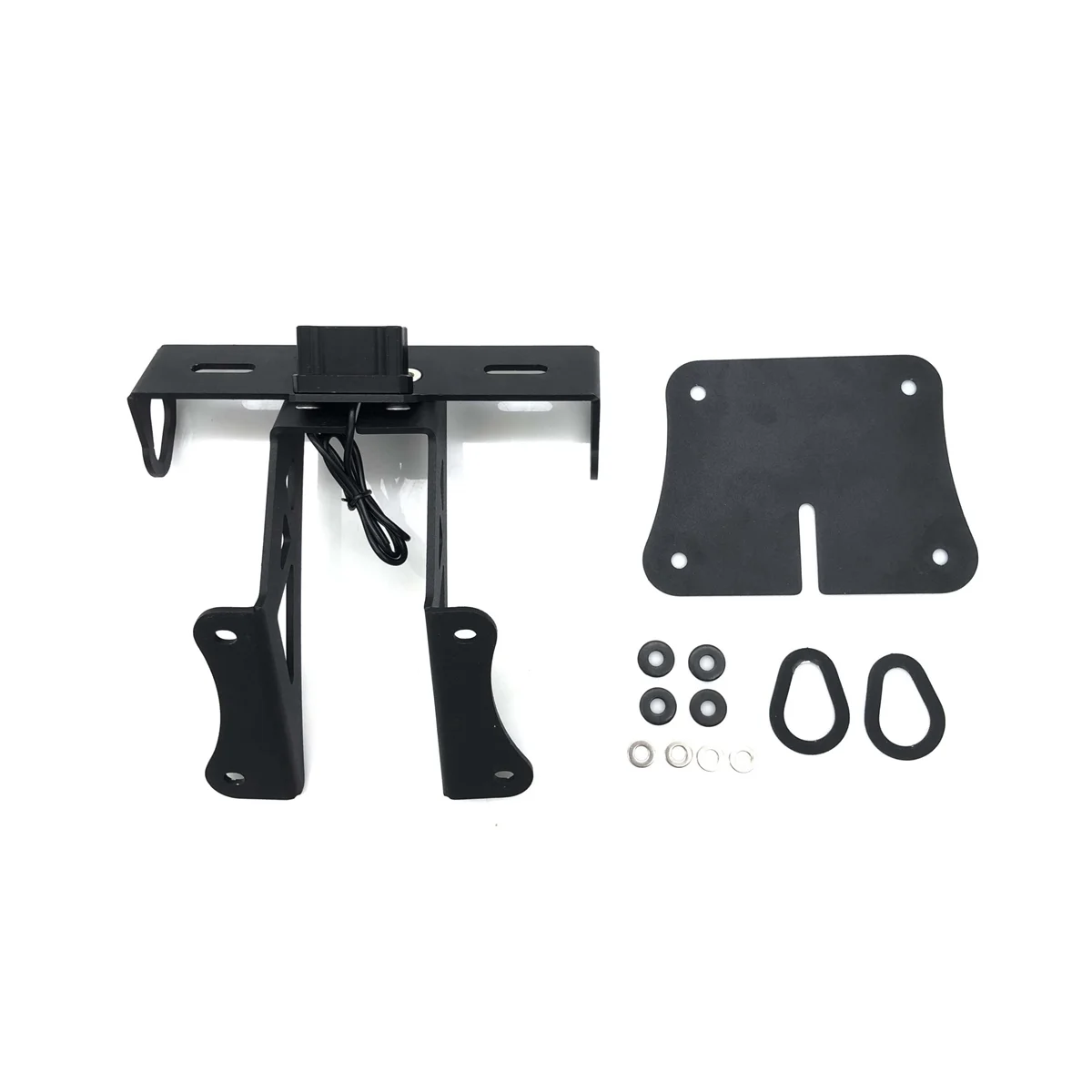 For YZF R25 R3 MT25 MT03 19-22 License Plate Holder Rear Tail Frame Eliminator Bracket Kit with LED