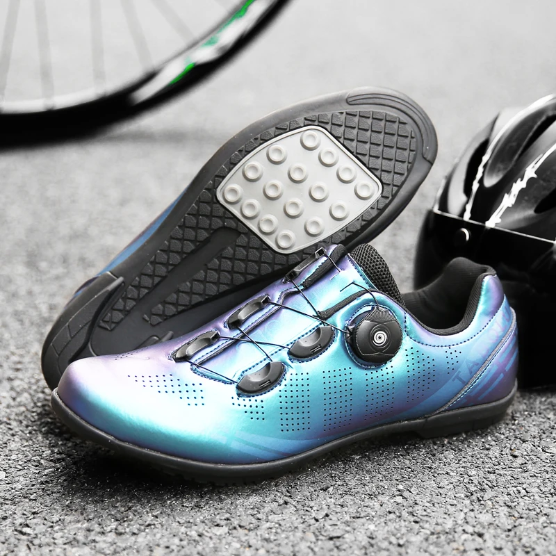 

Cycling Sneaker MTB Men Sports Dirt Bike Shoes SPD Pedal Mountain Bicycle Footwear Speed Racing Man Flat Off Road Cycling Shoes