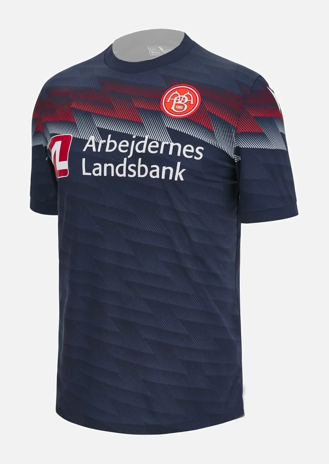 

New Adults' Away Jersey Football T-Shirts for Men Women Macron Aalborg BK 23/24 Shirts 3D Printing Breathable and Quick Drying