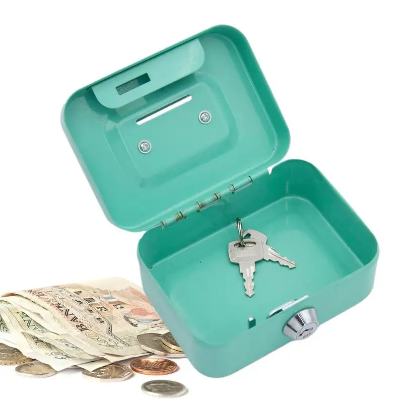 Protable Key Safe Box Key Locker Safe Home Shop Steel Safe Money Box Security Cash box Storage Hidden Coin Money Jewellery