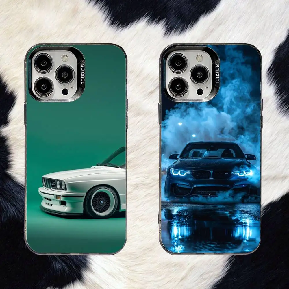 

Cars B-BmwS E30 M3 E46 Phone Case For iPhone 16,15,14,13,12,11,8,7,Pro,Max,Plus,Mini,XS,SE Anti Fall Black Matte Hard