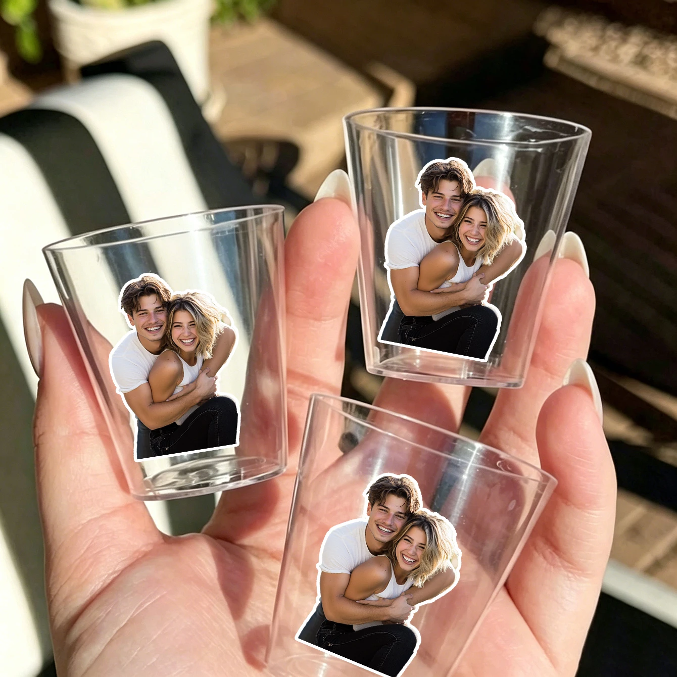 Customize stickers for any occasion upload logos or photos to create personalized stickers event decorations and gift labels view 2