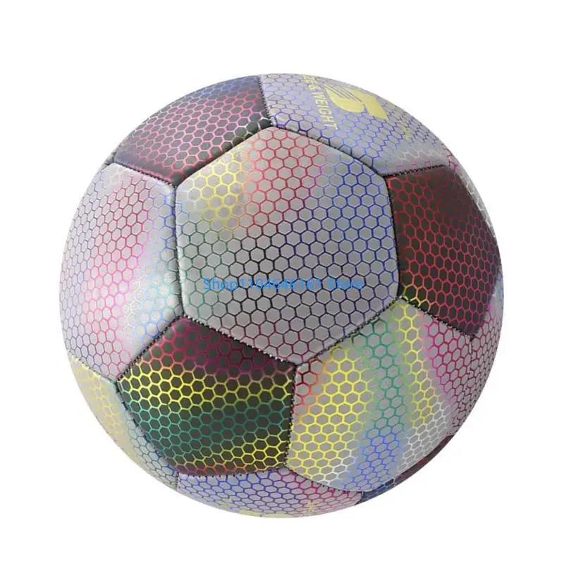 

Outdoor Luminously Soccer Balls Night Glowing Reflective Footballs Easy to Use