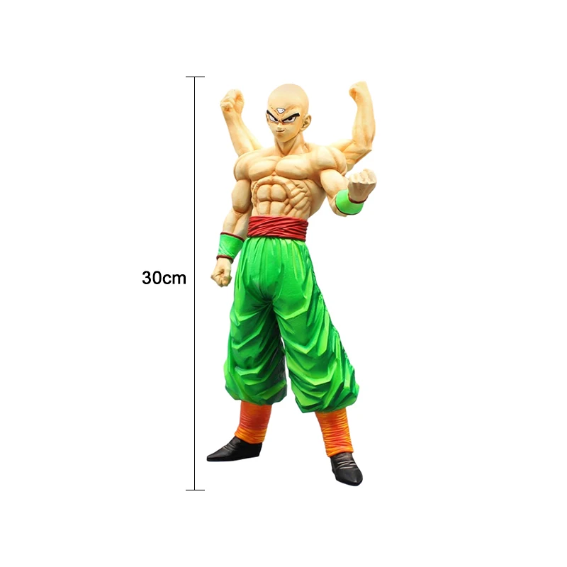 30cm Dragon Ball Figures GK Tien Shinhan Action Figures Tenkaichi Budokai Four Demon Fist PVC Anime Collection Model Toys Gifts