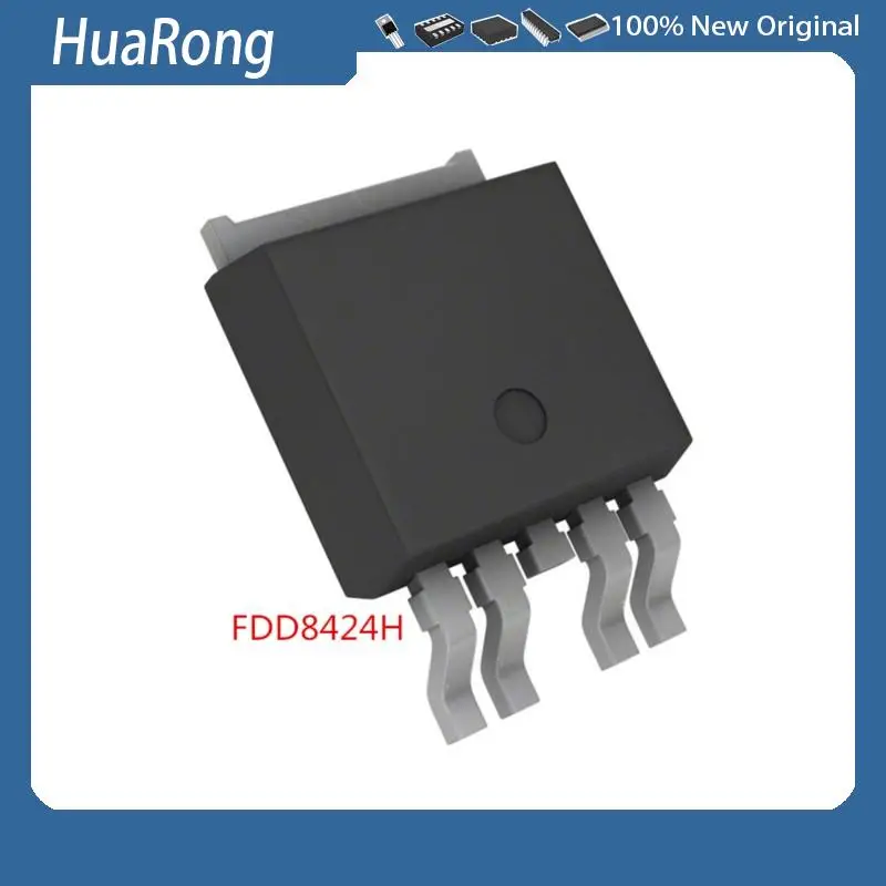 

20PCS/LOT FDD8424H 8424H 40V 6.5A TO-252-5