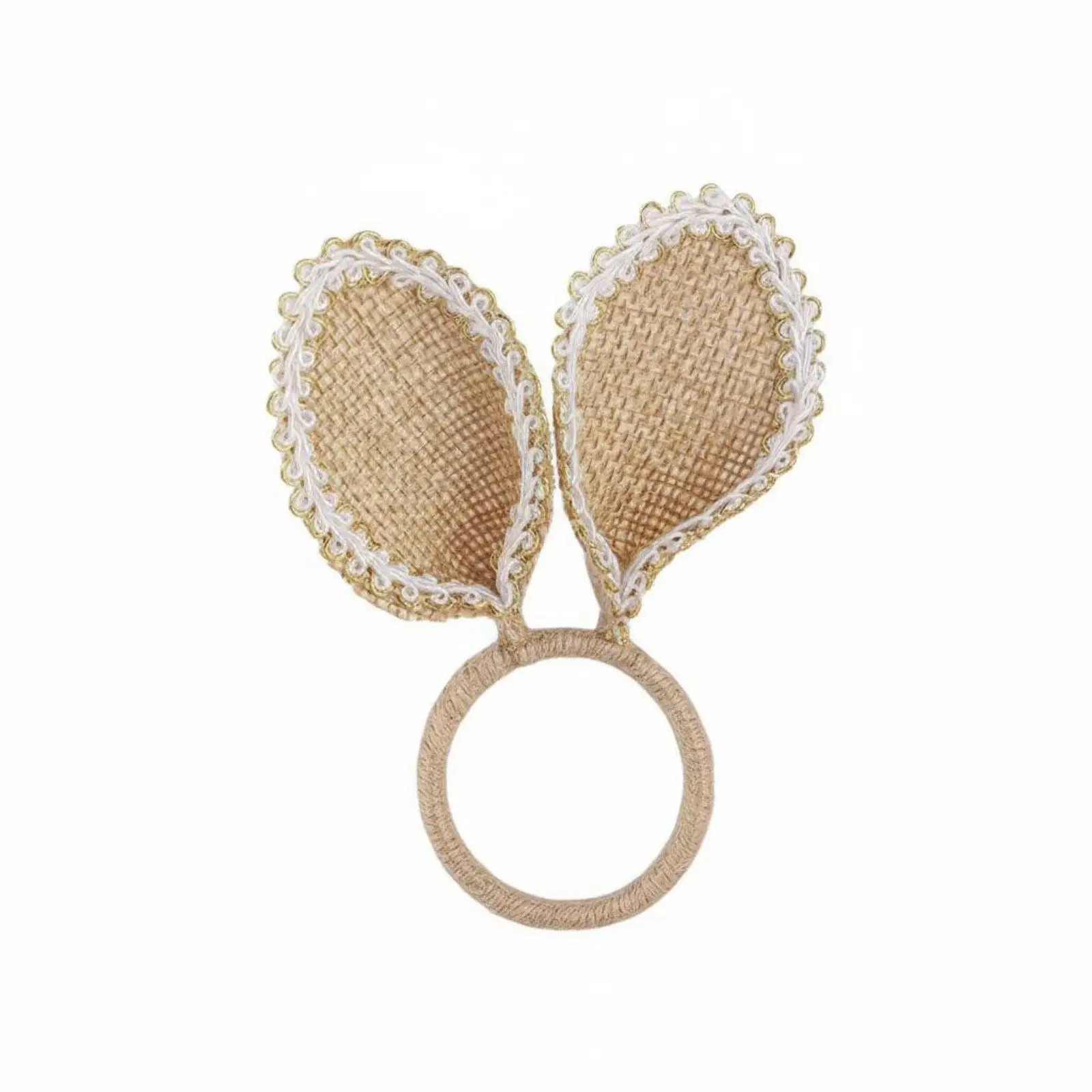 Hare Ear Napkin Holder Handmade Floppy Ear Napkin Holder Material for Restaurant