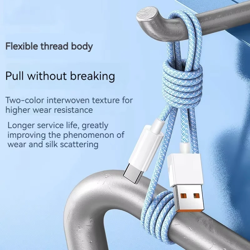 1 متر 1.5 متر 2 متر USB-C إلى نوع C كابل ملون ل 15 برو ماكس PD 60 واط شحن سريع لشاومي سامسونج النسيج كابل الملحقات #5