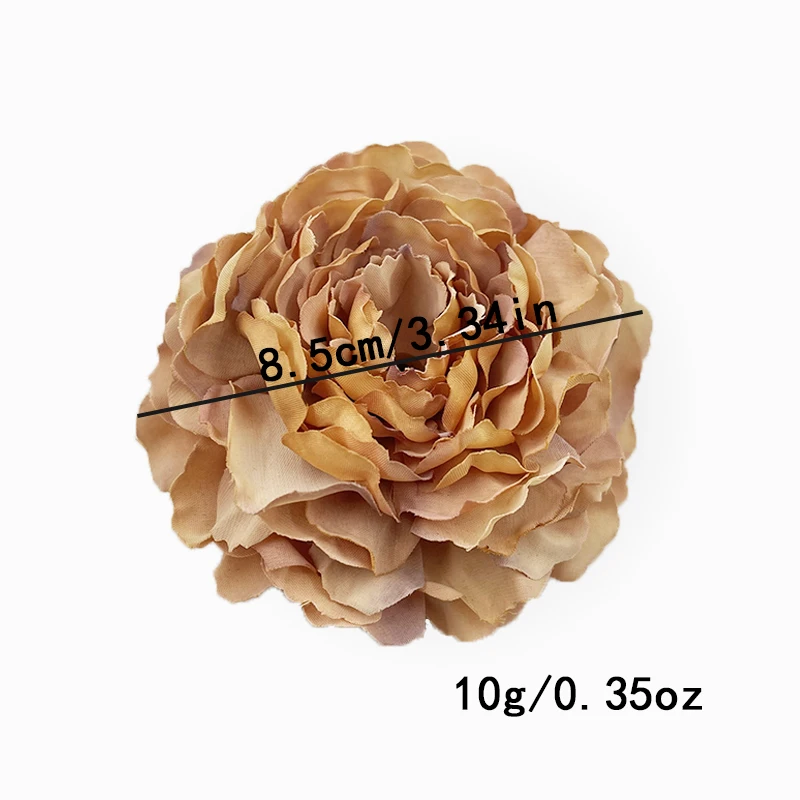 Fabric Peony Flower Alligator For Women Girls Rurality Hair Accessories Hair Clip Creativity Sweet  Fashion Hair Clamps Decorate