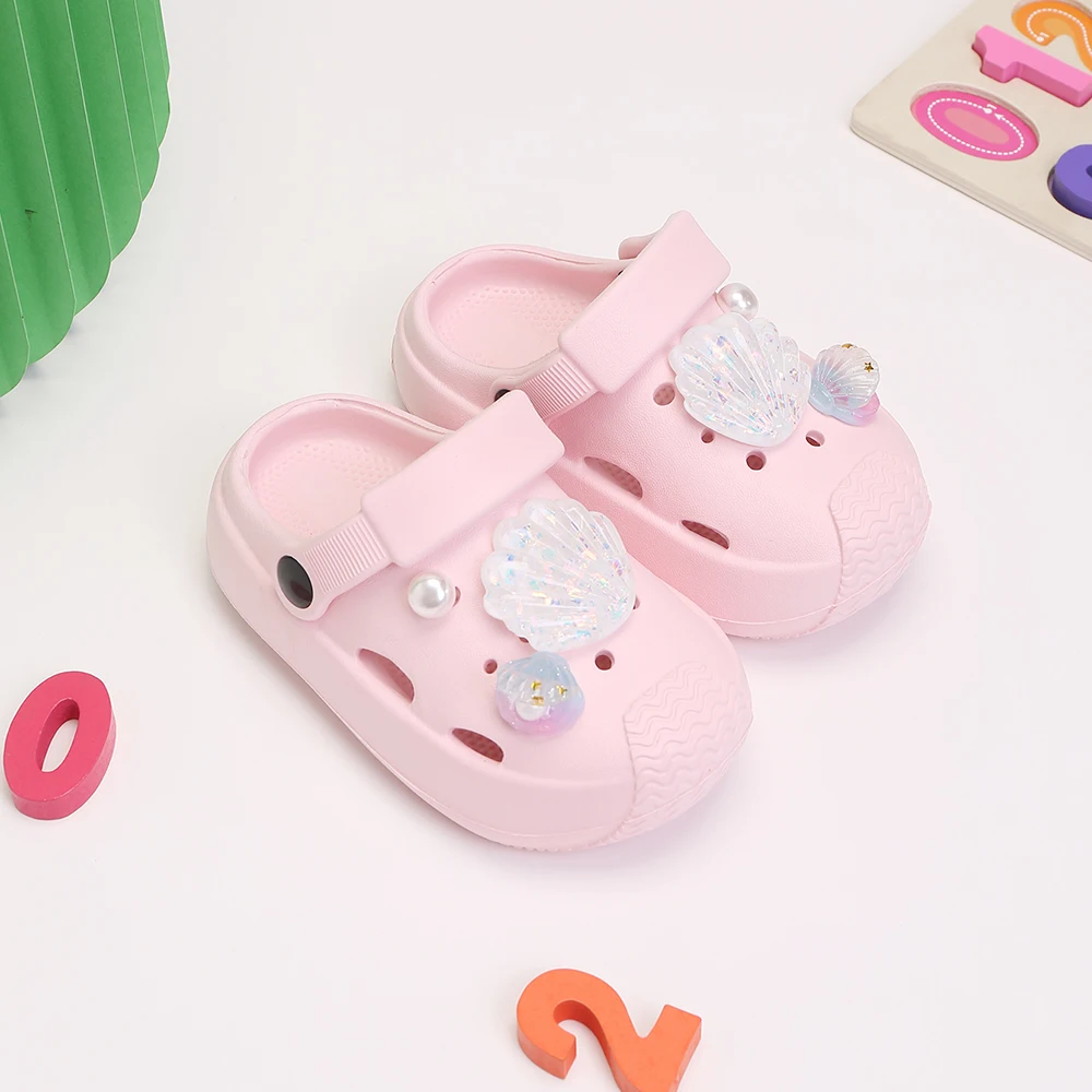 New Summer Baby Shoes Sandals for Girls Garden Beach Shoes Baby Cartoon Sandal Infant for Children\'s Garden Shoes