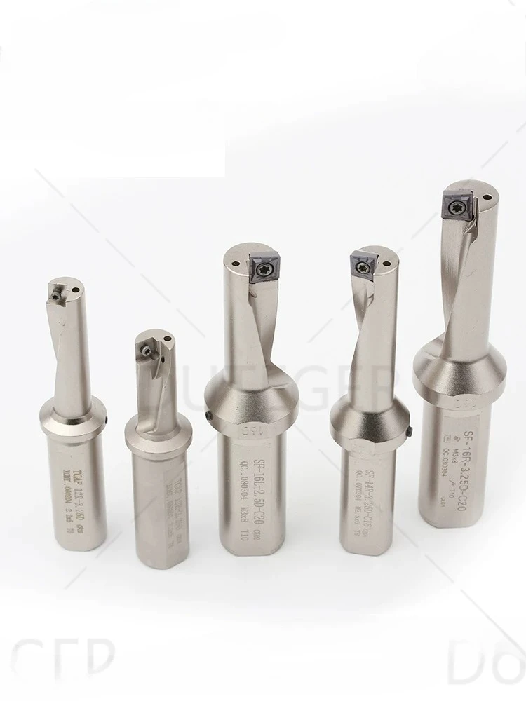 （1 piece）Single-edged U drill SF type drill and boring integrated tool bar fast drill bit boring QCMT060204