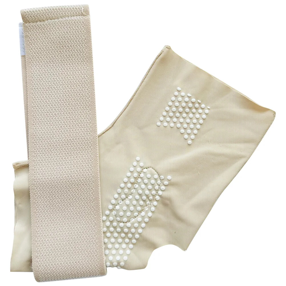 

Ankle Brace Compression Protector Sleeve Sports Basketball Volleyball Skiing Adjustable M Size Skin Color Foot Care Tool