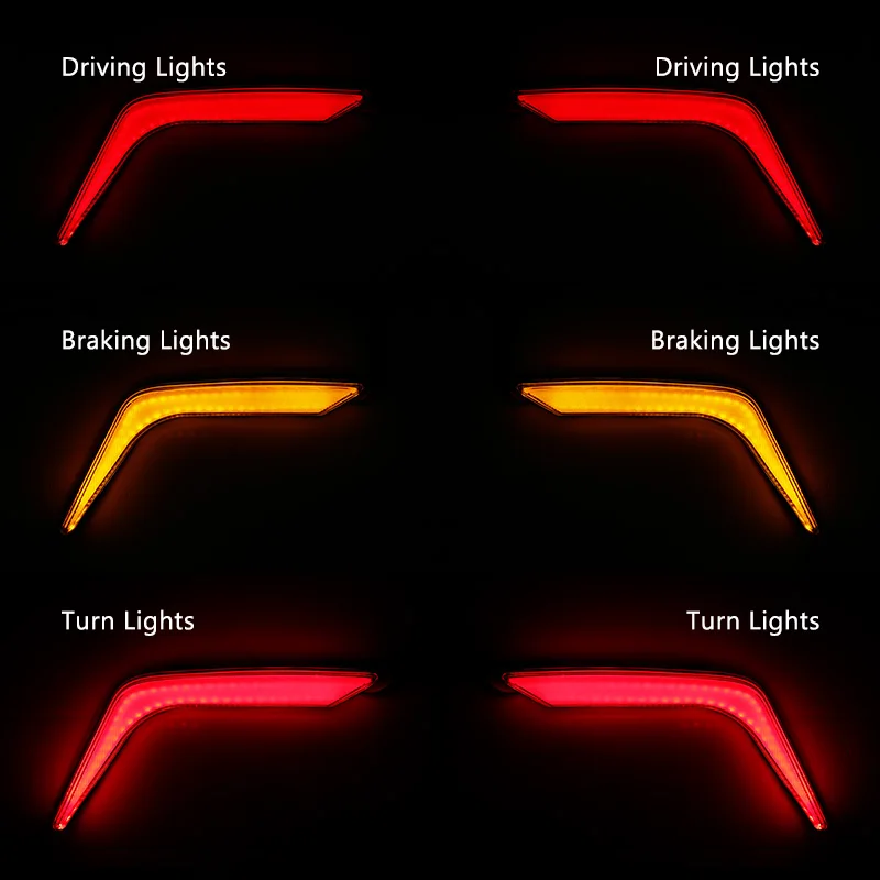 Rear Saddlebag Light Accents For Honda Goldwing GL1800 2018 2019 2020 2021 2022 2023 Motorcycle Accessories