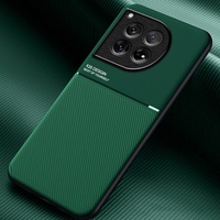 For OnePlus 12 5G Case Car Magnetic Holder Leather Plate Back Cover for OnePlus12 One Plus12 OneMore 12 2024 CPH25816.82\
