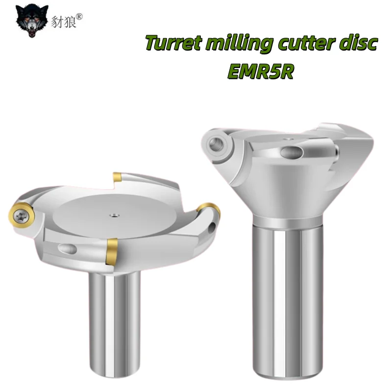 Integrated right angle milling cutter bar BAP300R BAP400R straight shank C16 C20 turret milling machine R5 cutter disc