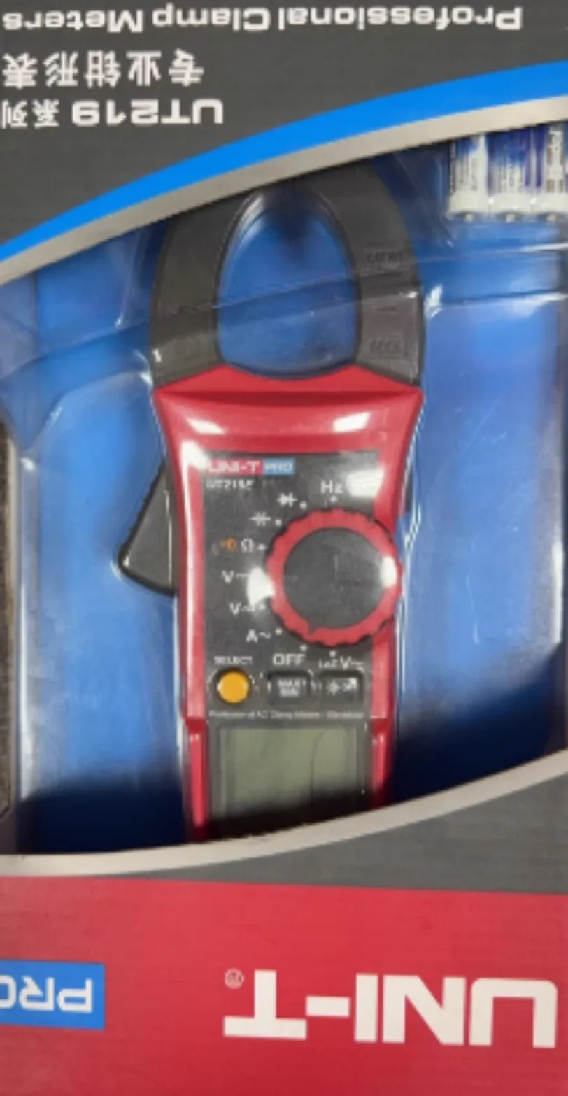 1pc UNI-T UT219E True RMS Professional Clamp Meters, AC Current 600A *SY