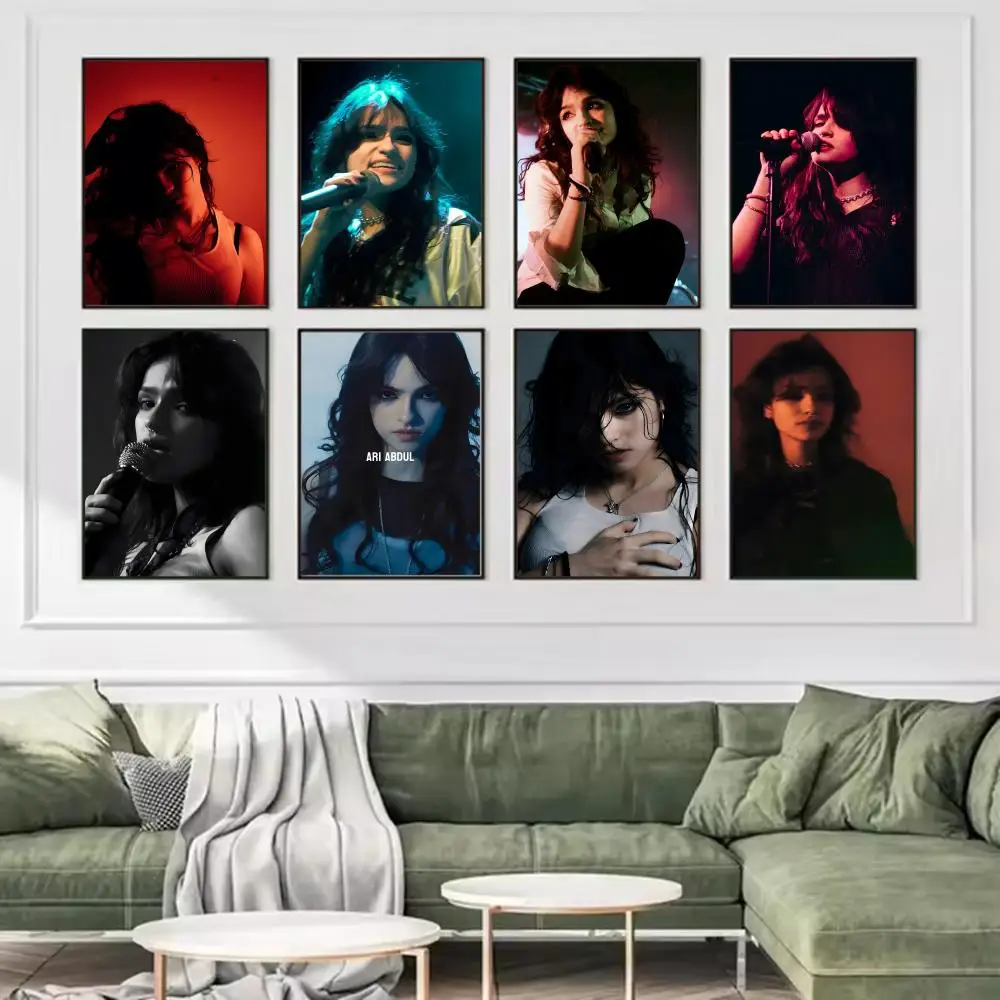 American Singer A-Ari Abdul Poster Trendy And Easy-to-Apply Wall Art Stickers For Home Decor And Dorm Room Walls