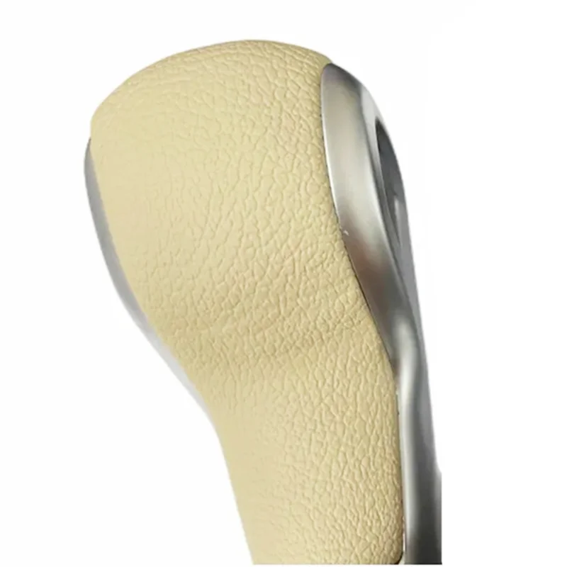 

NEW-Automatic Gearshift Lever Shift Knob Handball For Citroen C5 DS5 508 2009-2019 9009652906 Parts Silver & Beige