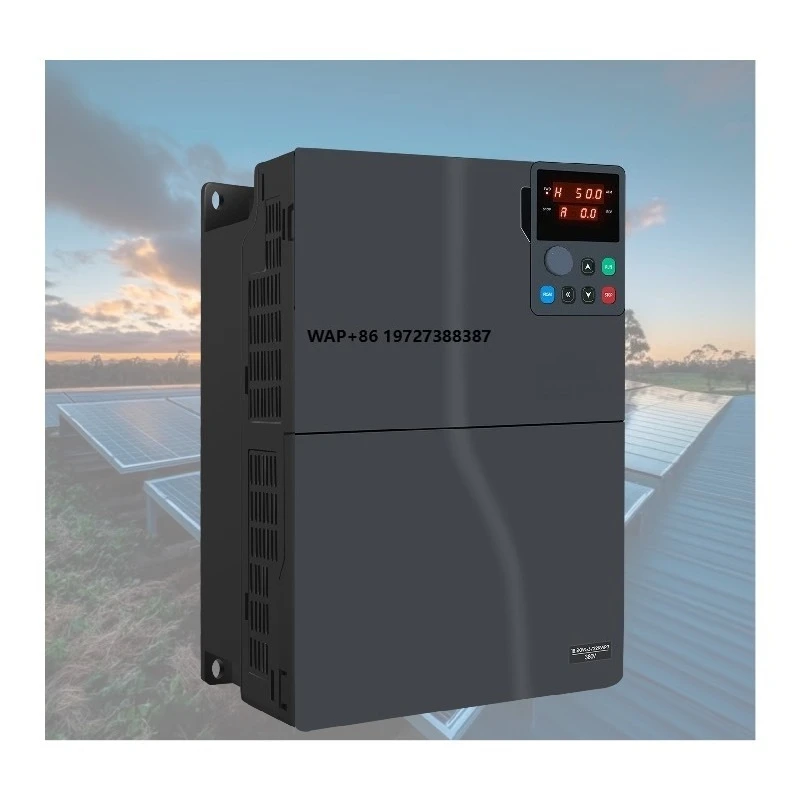 

High Efficiency Three-Phase VFD 380V 30KW Frequency Converter MPPT Solar Water Pump Inverter Solar VFD Inverter Pump Controller