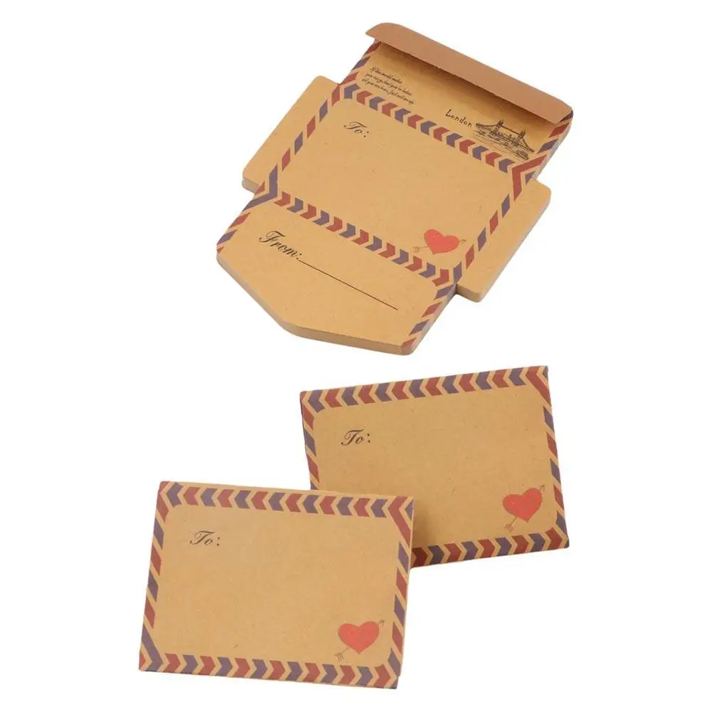 45 pcs/set Kraft Paper Student Stationery Notepad Memo Pad Writing Pads Envelope