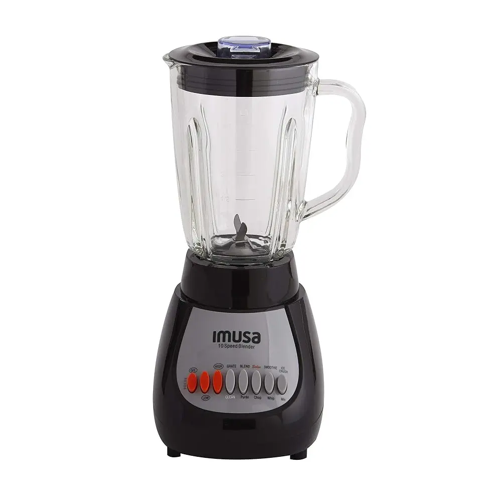 

Usa Gau-80313B Bla 10-Speed Blender With Glass Jar 4, 42 Oz