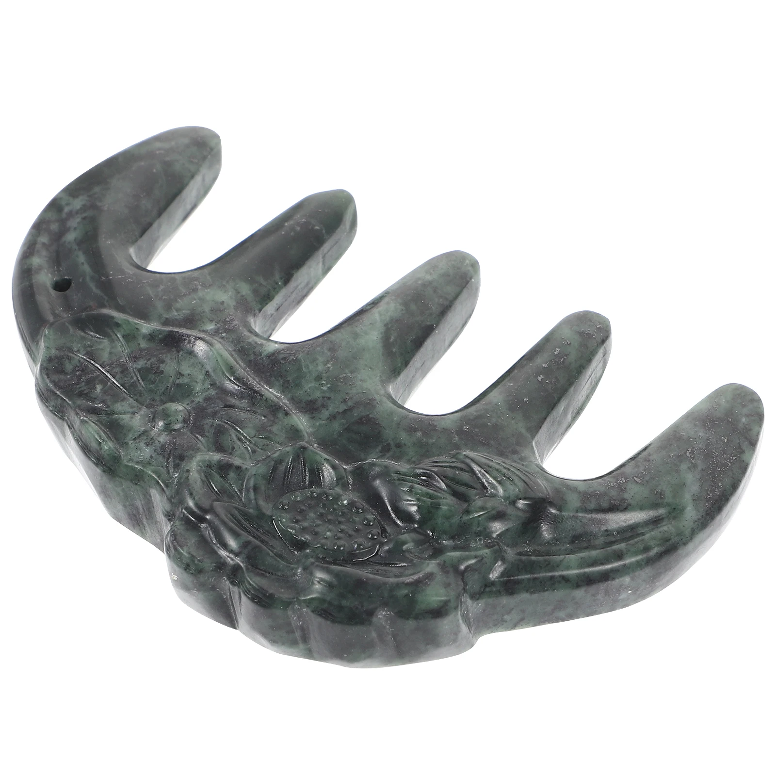 

Jade Comb Five Claw Massage Tool Combs Snake Stone Hair Scalp Massager Scraping jade massager for scalp hair massage comb guasha