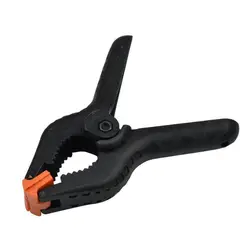 3/4/6 inch Woodworking A-clip Spring Clip Black Plastic Nylon Toggle Clamps Background Tongs DIY Hand Tools