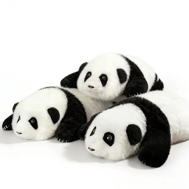 High Biomimetic Design Panda Shape Multi Modal Emotional Interaction Electronic Pet Companion Robot