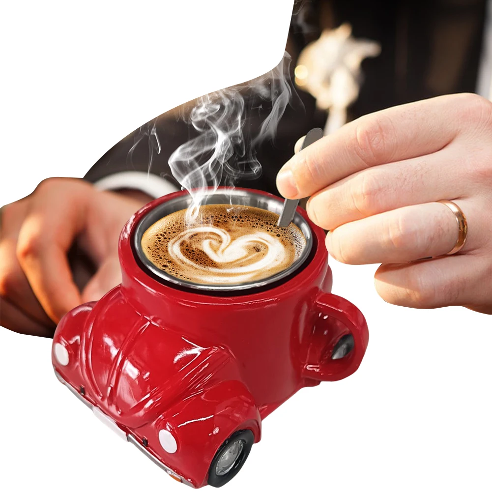 

Beetle Shaped Creative Coffee Mug Heat Resist Novelty Tea Cup Large Capacity Handmade Decoration Cup for Office Decoration Cup