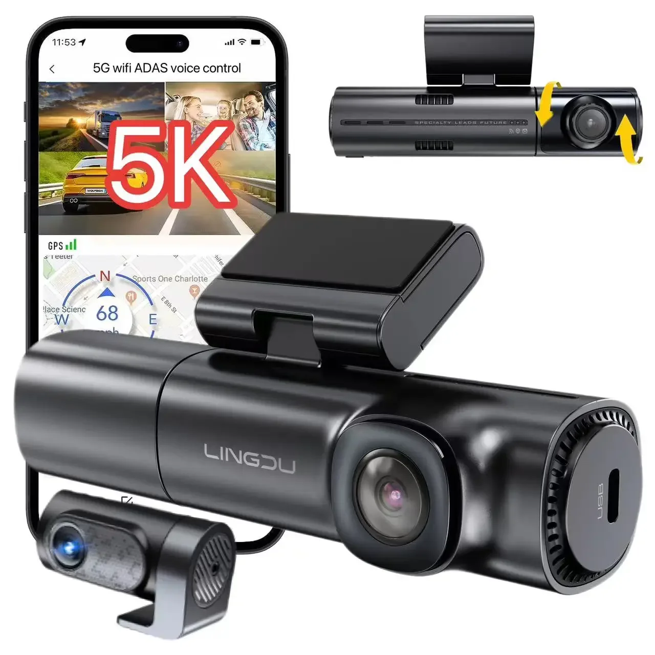 Lingdu LD08 Adas 5K…