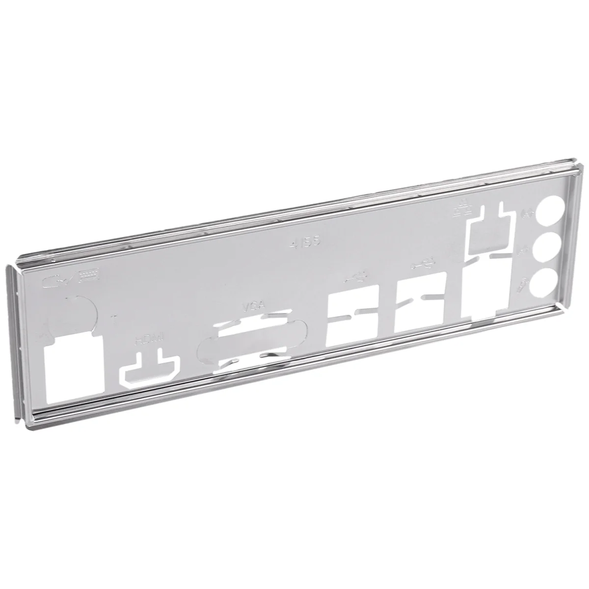 A56XQ I/O Shield Back Plate for B250C B75 12USB B75 8USB Mining Motherboard IO Baffle Chassis Bracket
