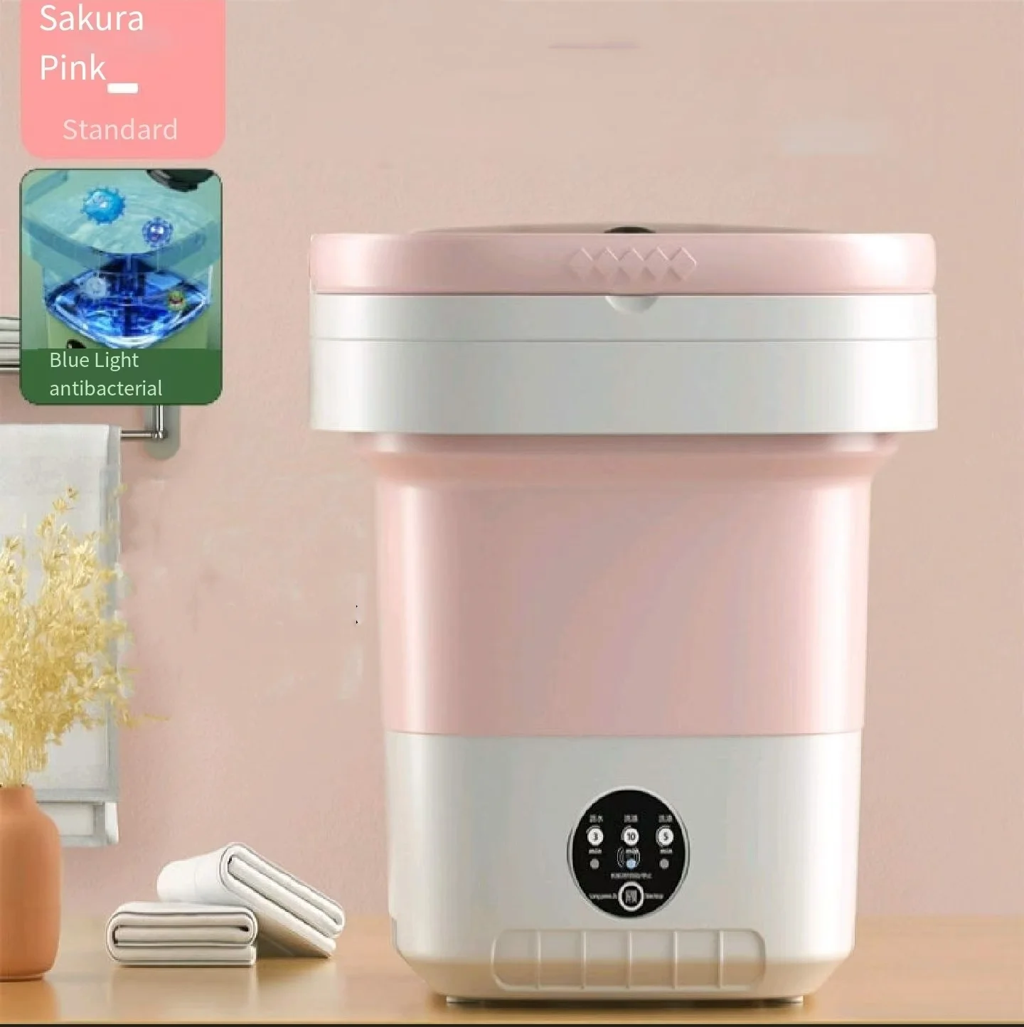 Factory Direct 12L Mini Washing Machine High Quality Convenient Folding  Semi-Automatic Low Price Integrated High